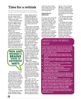 Girls with Autistic Spectrum Condition [ASC]