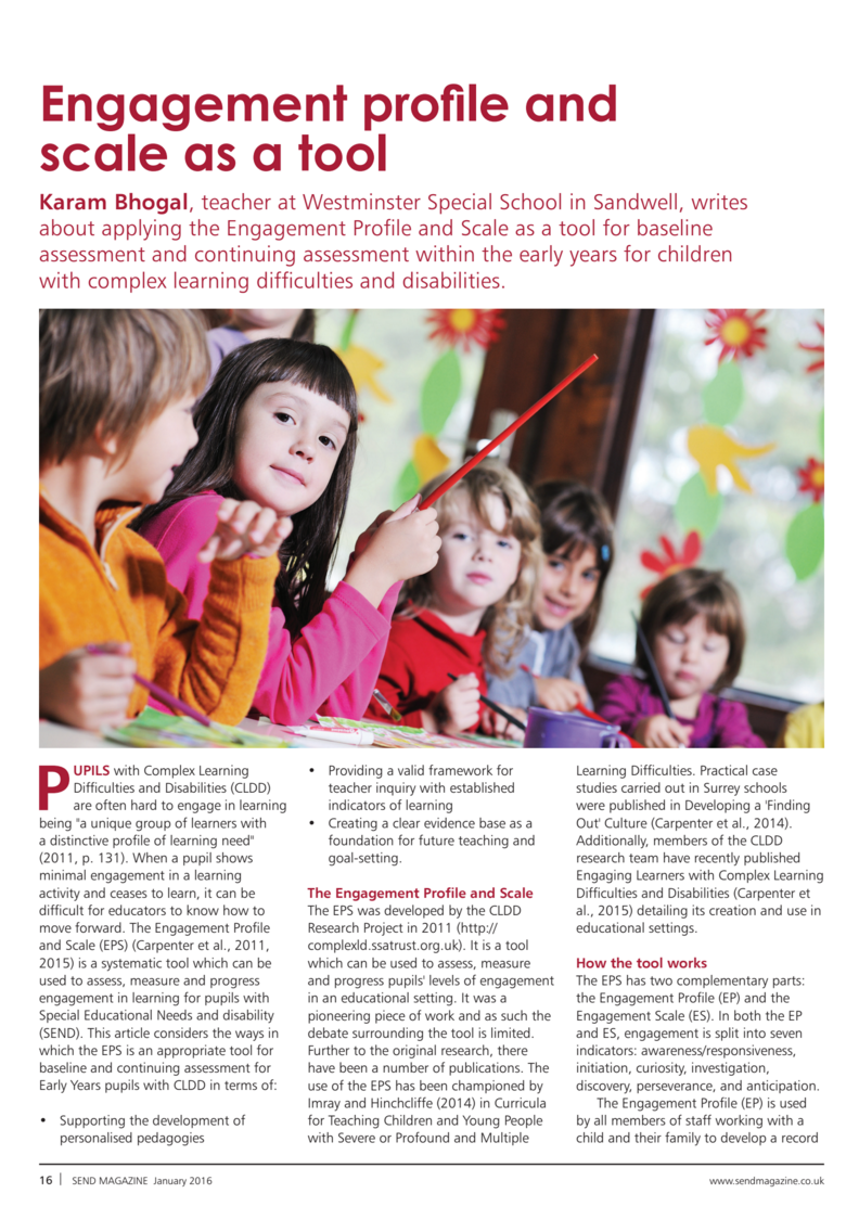 Karam Bhopal - Engagement profile - document thumbnail image