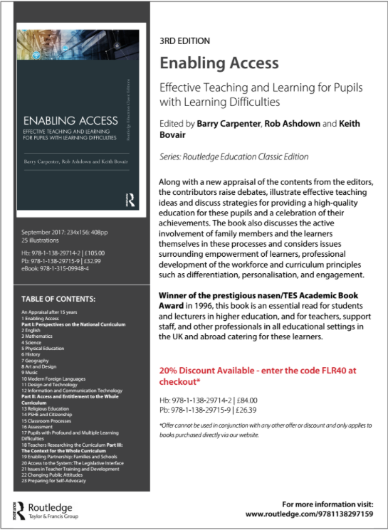 Enabling Access; Effective Teaching and Learning for Pupils with ...
