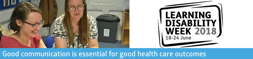 learning disability week 2018 banner image