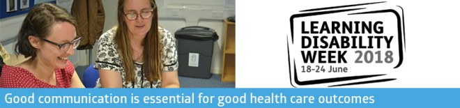 learning disability week 2018 banner image